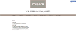 Desktop Screenshot of migora.at